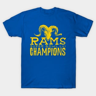 Los Angeles Raaaams 17 champions T-Shirt